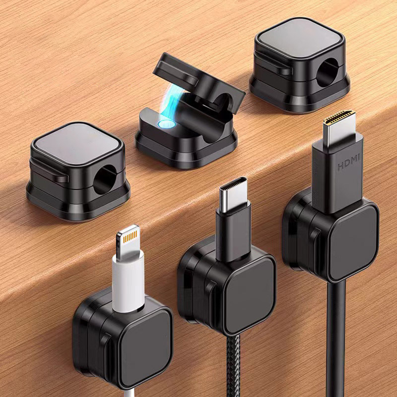 Cable Organizer Magnetic - Magnetische kabelclip Kabelhouder Zelfklevende draadhouder Snoer