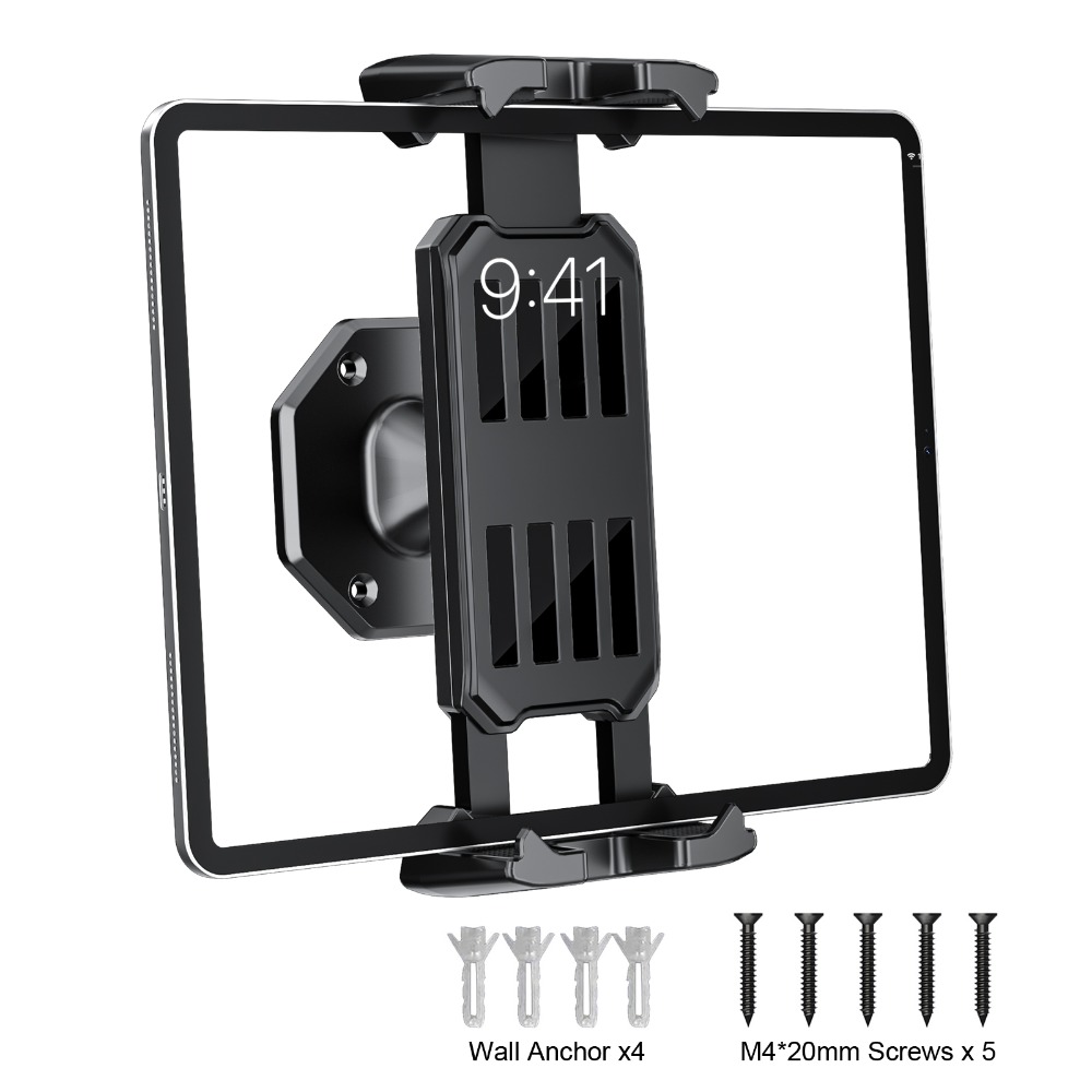 Phone Accessories Are - Wandbevestiging telefoonhouder tabletstandaard verstelbare klem 360°