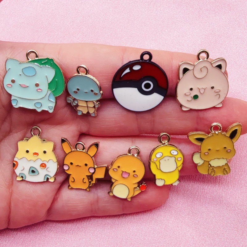 Phone Accessories Are - 10 stuks cartoon druppelolie sieraden accessoires