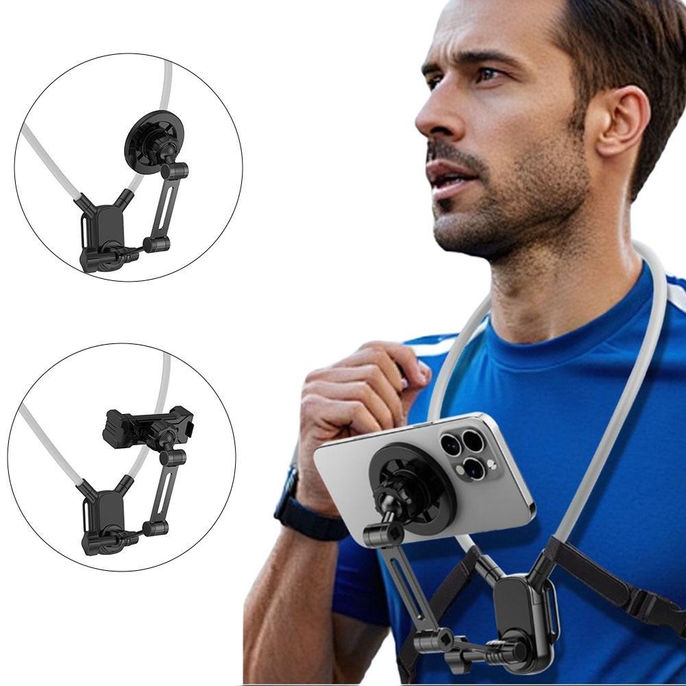 Neck Hanging Phone Holder - Nekhangende telefoonhouder Draagbare handsfree flexibele telefoonhouder
