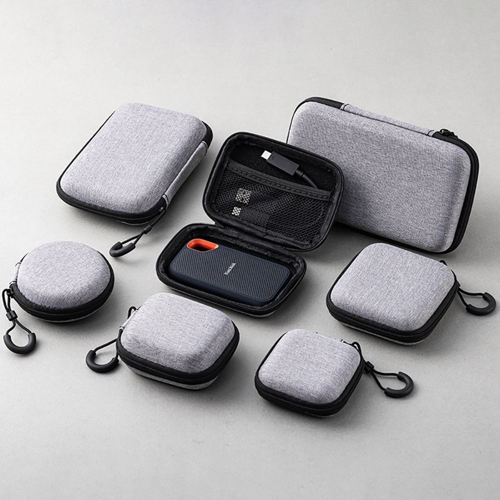 Phone Accessories And Cases - 1 stuks oortelefoon/telefoon/oplaadkabel EVA opbergtas voor