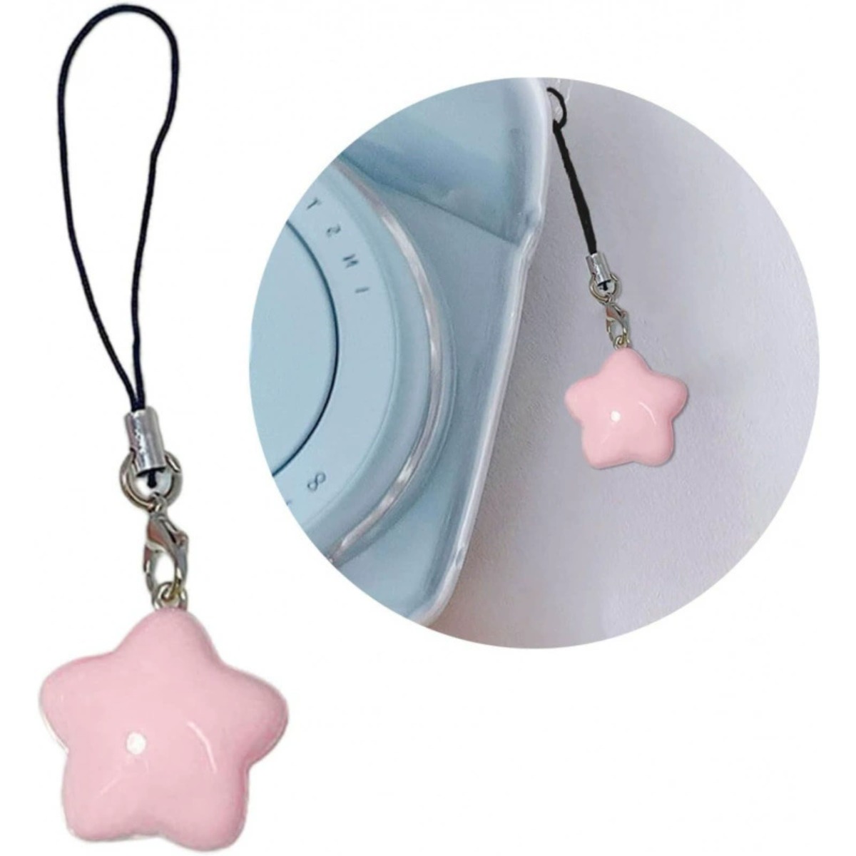 Phone Accessories For Teen Girls - Telefoonbedelaccessoires Pastel Star Telefoonbedels Harsambachten Leuke