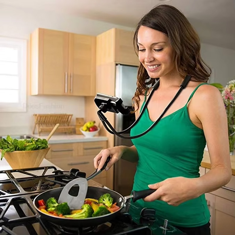Neck Hanging Phone Holder - Flexibele mobiele telefoonhouder Hangende nek Luie