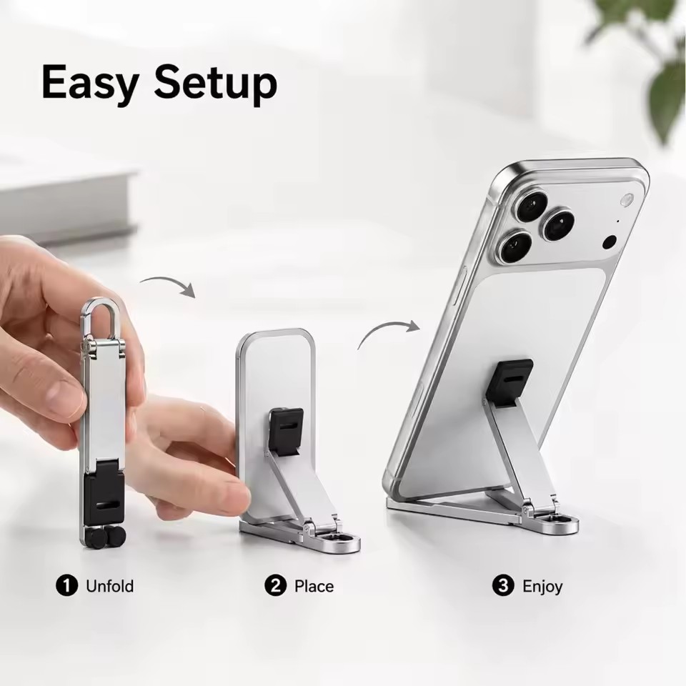 Vouwbare sleutelhanger telefoo - Phone Accessories Are recensie en prijs