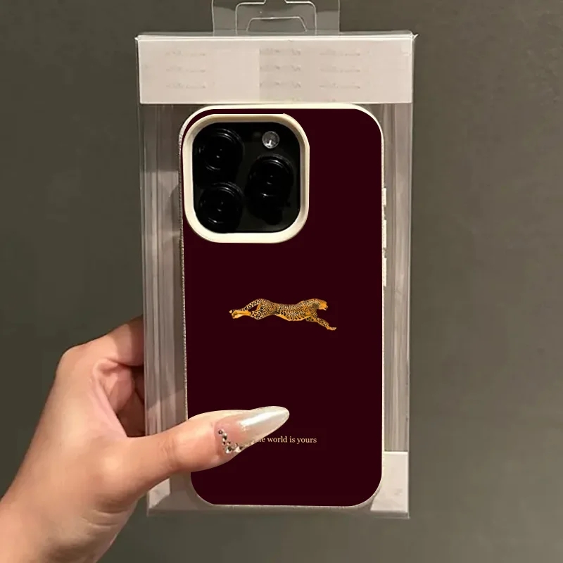 Modellen: Fashion Leopard Wine - Phone Accessories Red recensie en prijs