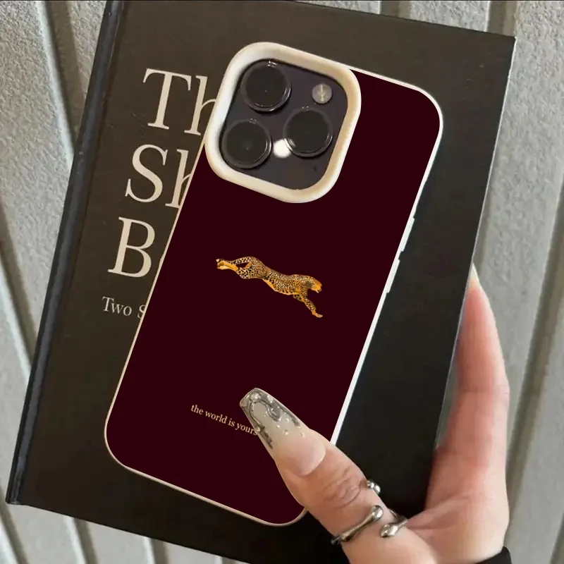 Modellen: Fashion Leopard Wine - Phone Accessories Red recensie en prijs