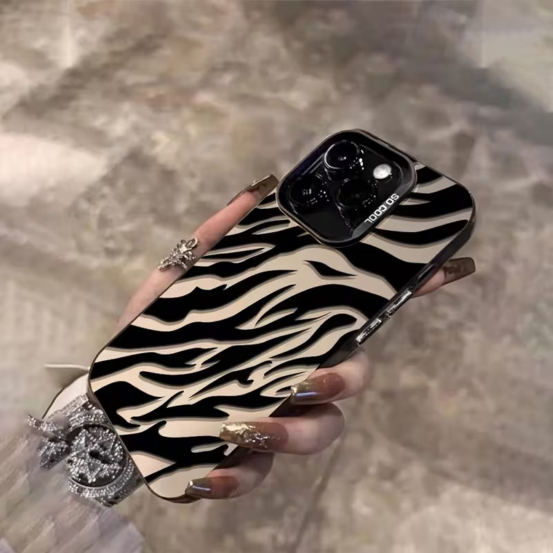 Zebra-patroon Zwarte Geavancee - Phone Accessories Kiosk recensie en prijs