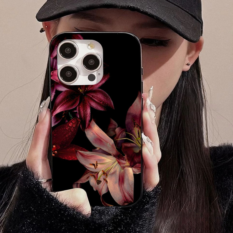 Elegant Rood Lelie Bloem Telef - Phone Accessories Red recensie en prijs