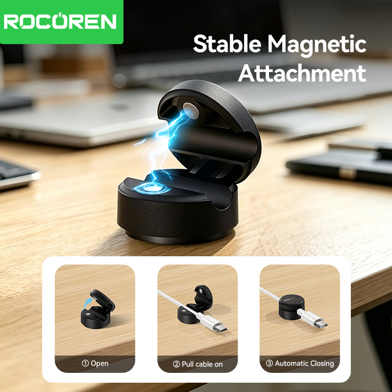 Rocoren Draaibare Magnetische  - Cable Organizer Magnetic recensie en prijs