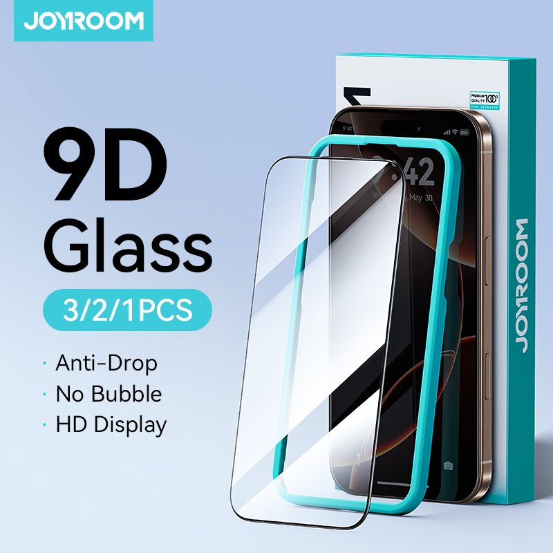 Joyroom 3/2/1 stuks HD glas vo - Phone Accessories Store recensie en prijs