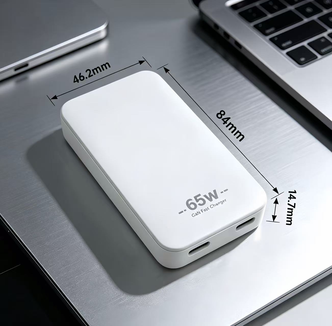 65W USB-C GaN-lader met opvouw - Phone Accessories Uk recensie en prijs