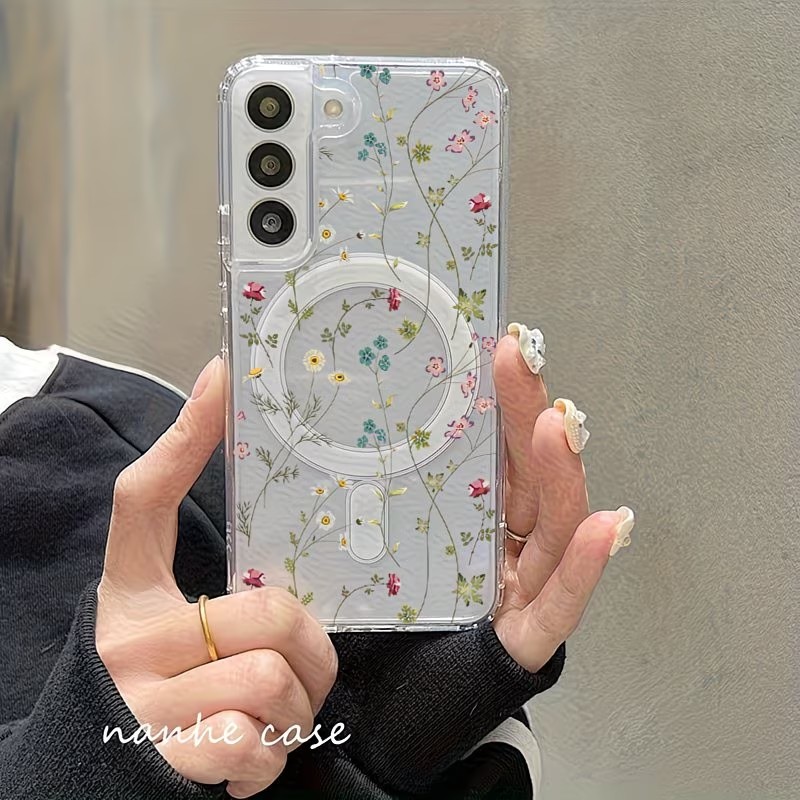 Bloemenpatroon Magnetische Tel - Phone Accessories And Cases recensie en prijs