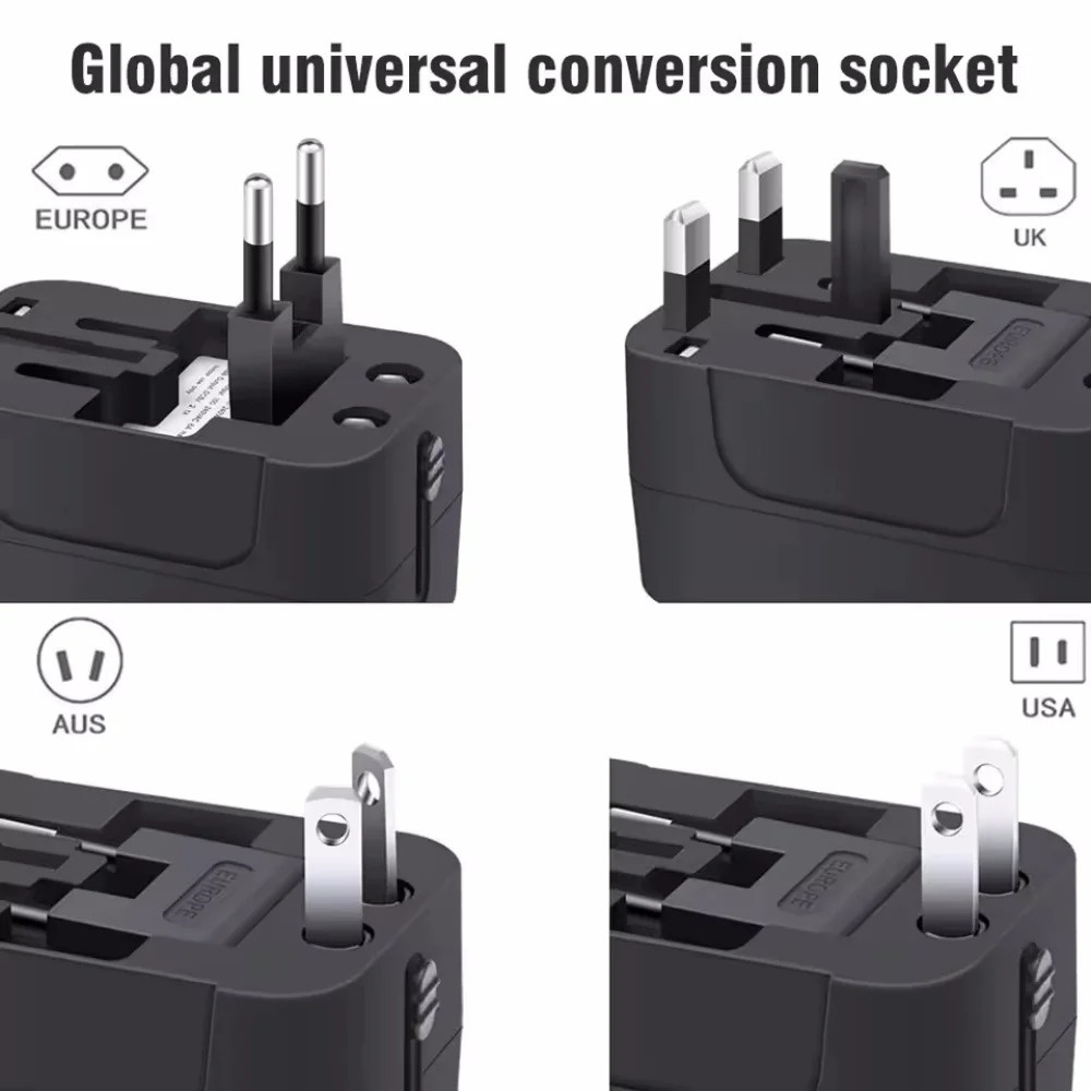 Universele internationale stek - Phone Accessories Uk recensie en prijs