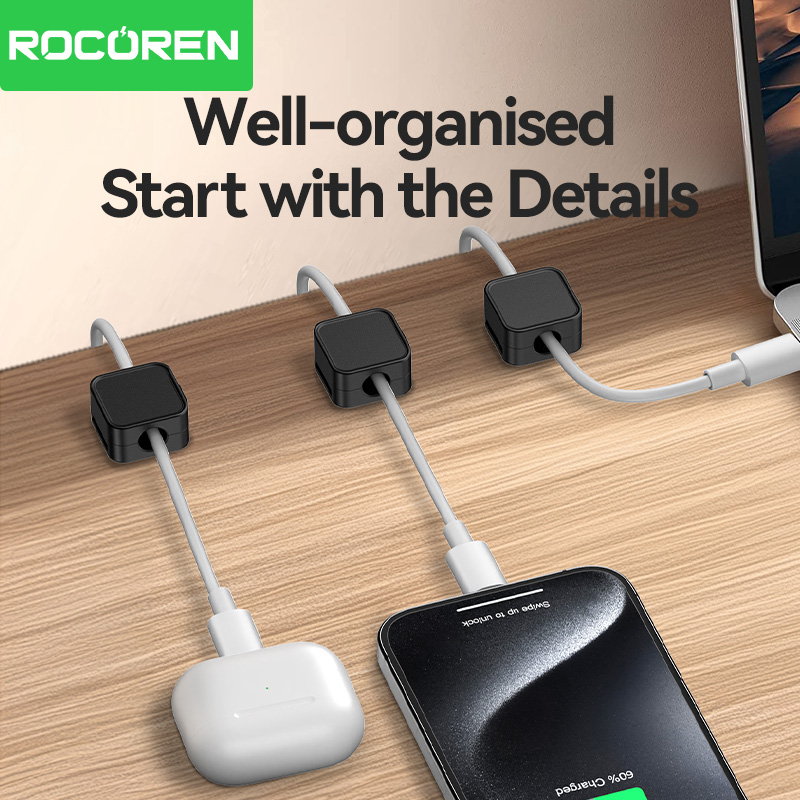 Rocoren Magnetische Kabelklem  - Cable Organizer Magnetic recensie en prijs