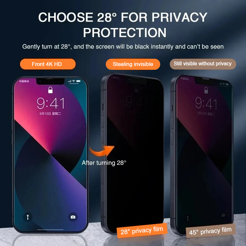 1-5 Stuks Anti Spy Gehard Glas - Phone Accessories Store recensie en prijs