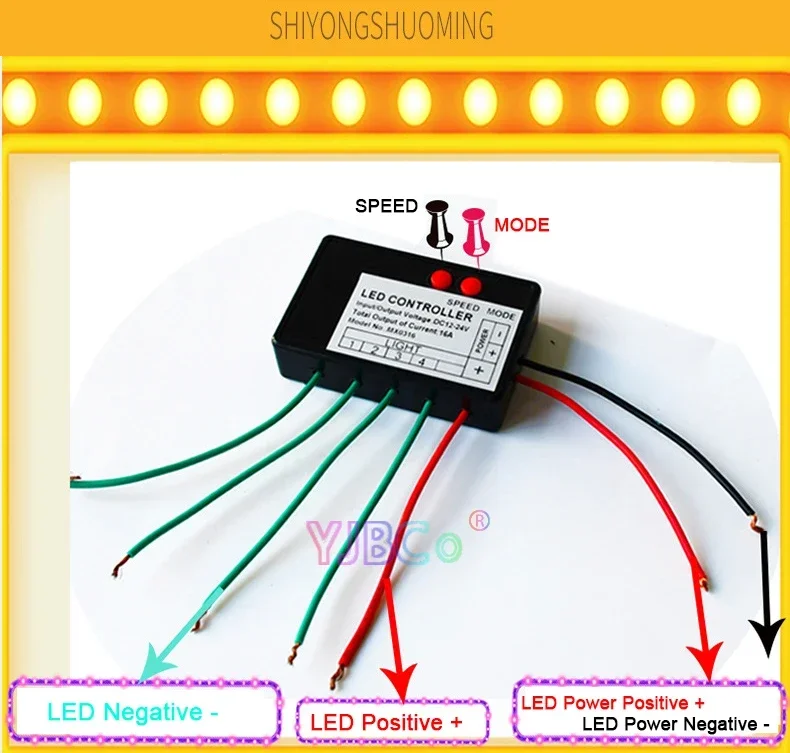 4CH/9CH Enkelkleurige LED Stri - Led Flash Case recensie en prijs
